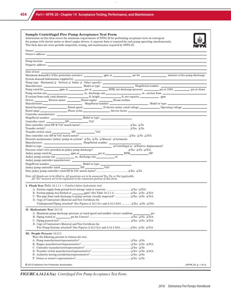 centrifugal fire pump acceptance test form|centrifugal pump acceptance test.